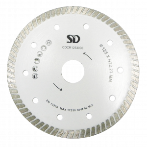 Disque carrelage Ø 125 x 22,23 mm