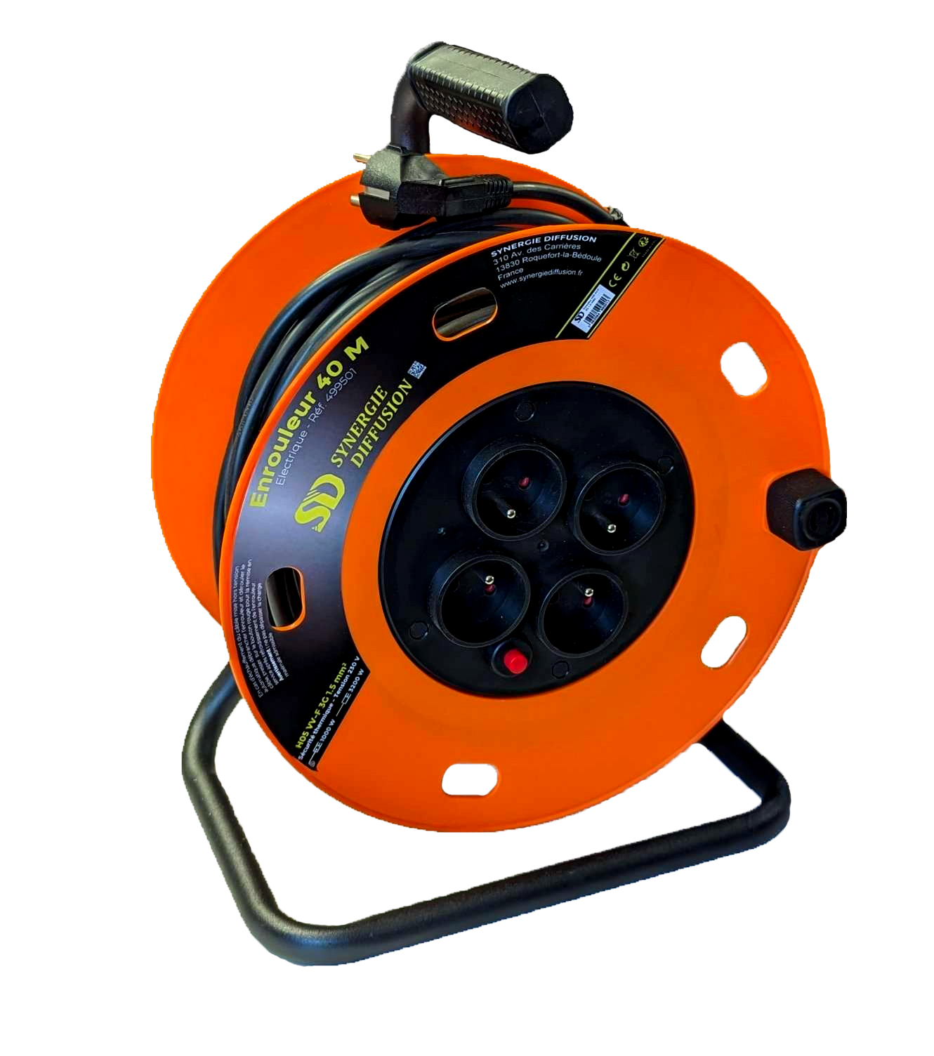 Enrouleur H05 VV-F 3G 1,5 /40M